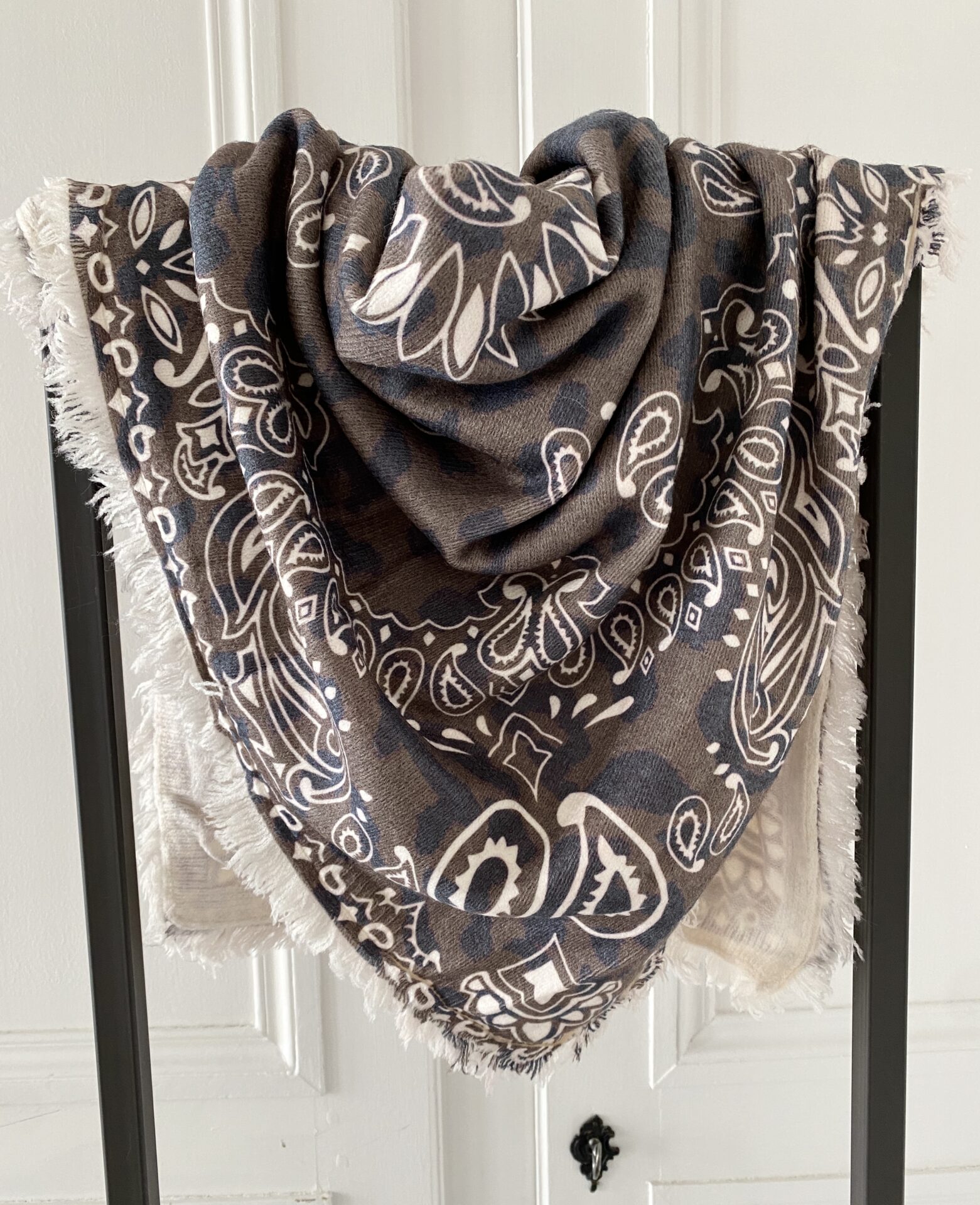 foulard cheche leo bandana écru