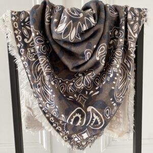 foulard cheche leo bandana écru