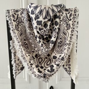 foulard cheche leo bandana écru