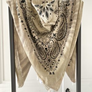 foulard cheche adore elia tie and dye nougat